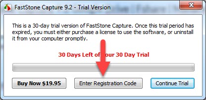 Faststone Capture Registration