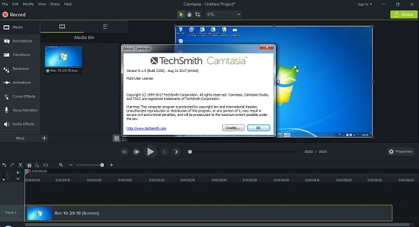 Tải Camtasia Studio 9 full - Phần mềm quay màn hình 2020