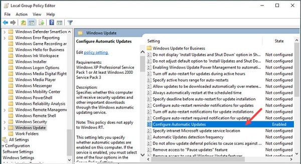 Instructions to turn off Windows update in Windows 10 - Step 9