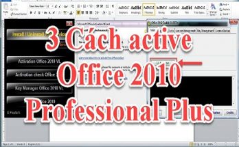 3 cách active Office 2010 Pro Plus vĩnh viễn mới nhất 2023 39
