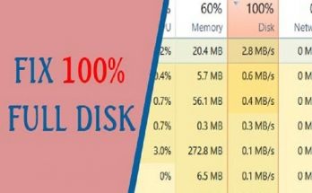 Share 8 cách sửa lỗi full disk win 10 hiệu quả nhất 2020