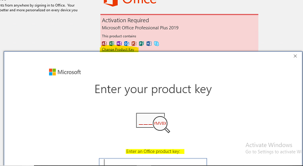 Share Product Key Office 2019 Professional Plus vĩnh viễn