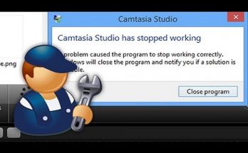Cách sửa lỗi camtasia studio has stopped working windows 7 16