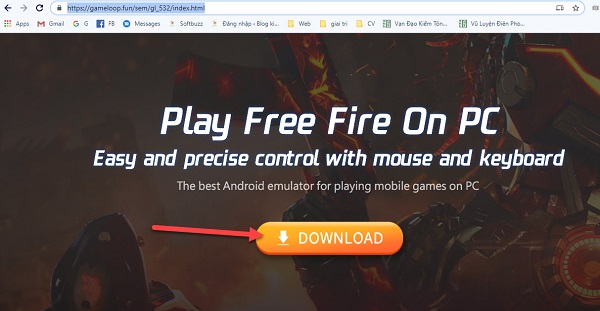Tải Free Fire trên máy tính bằng Tencent Gaming Buddy