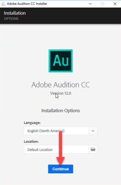 Cài đặt Adobe Audition CC 2019