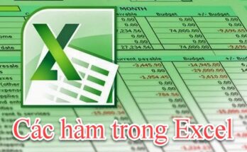 Tổng hợp các hàm trong Excel dành cho dân văn phòng