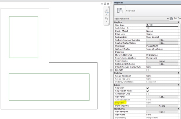 Unable to apply scope box to Revit view