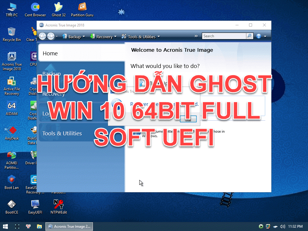 【2025】Ghost Win 10 64bit – Bản Ghost Chuẩn UEFI, Full Soft, Miễn Phí 58