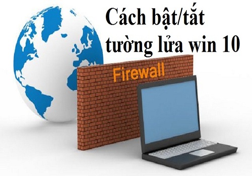 cách tắt firewall win 10