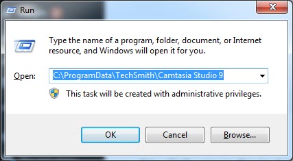 Cách sửa lỗi camtasia studio has stopped working windows 7 8