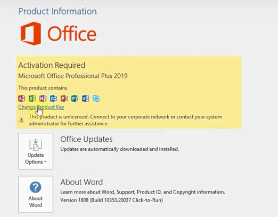 Share Product Key Office 2019 Professional Plus vĩnh viễn 1