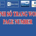Cách đánh số trang trong word 2016, 2013, 2010 chi tiết nhất 31
