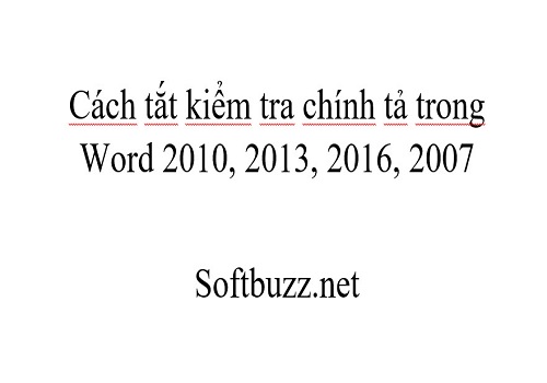How to disable spell check in word 2010, 2003, 2013, 2016 42