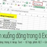 Top 3 Fastest Methods to Line Break in Excel 2016, 2013, 2010 20