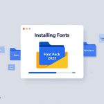 indows 10 Font Installation Interface