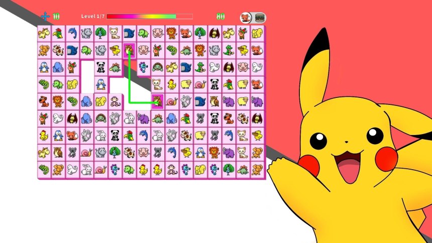 Download the Classic Pikachu Game thumbnail