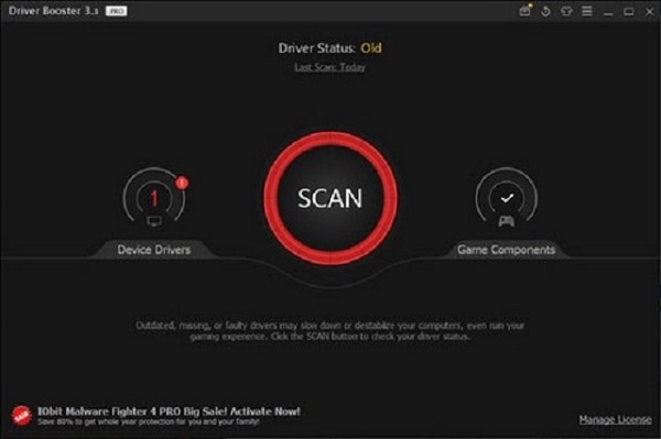 Tải Driver Booster 7.5 - phần mềm cập nhật Driver tự động