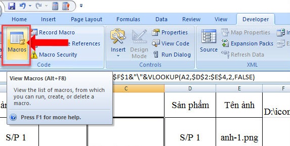 Hướng dẫn cách chèn ảnh vào Excel 2010 chi tiết nhất 17