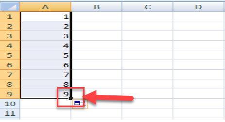 5 Cách đánh số thứ tự trong Excel 2010 đơn giản nhất