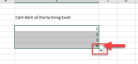 5 Cách đánh số thứ tự trong Excel 2010 đơn giản nhất 1