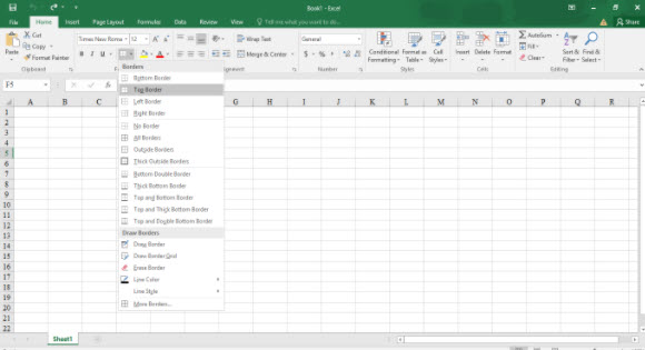 Hướng dẫn cách tạo bảng trong Excel 2010, 2013, 2016 chi tiết nhất 1