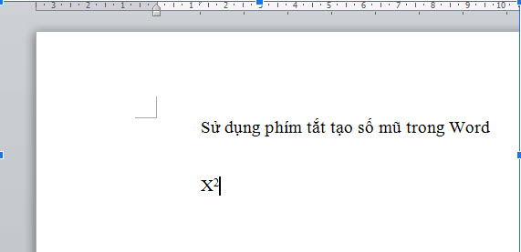 5 cách viết sỗ mũ trong Word 2010 đơn giản, chi tiết nhất