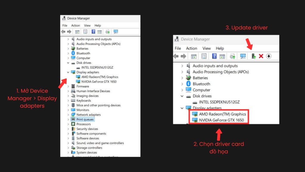 Update driver GPU Update driver GPU