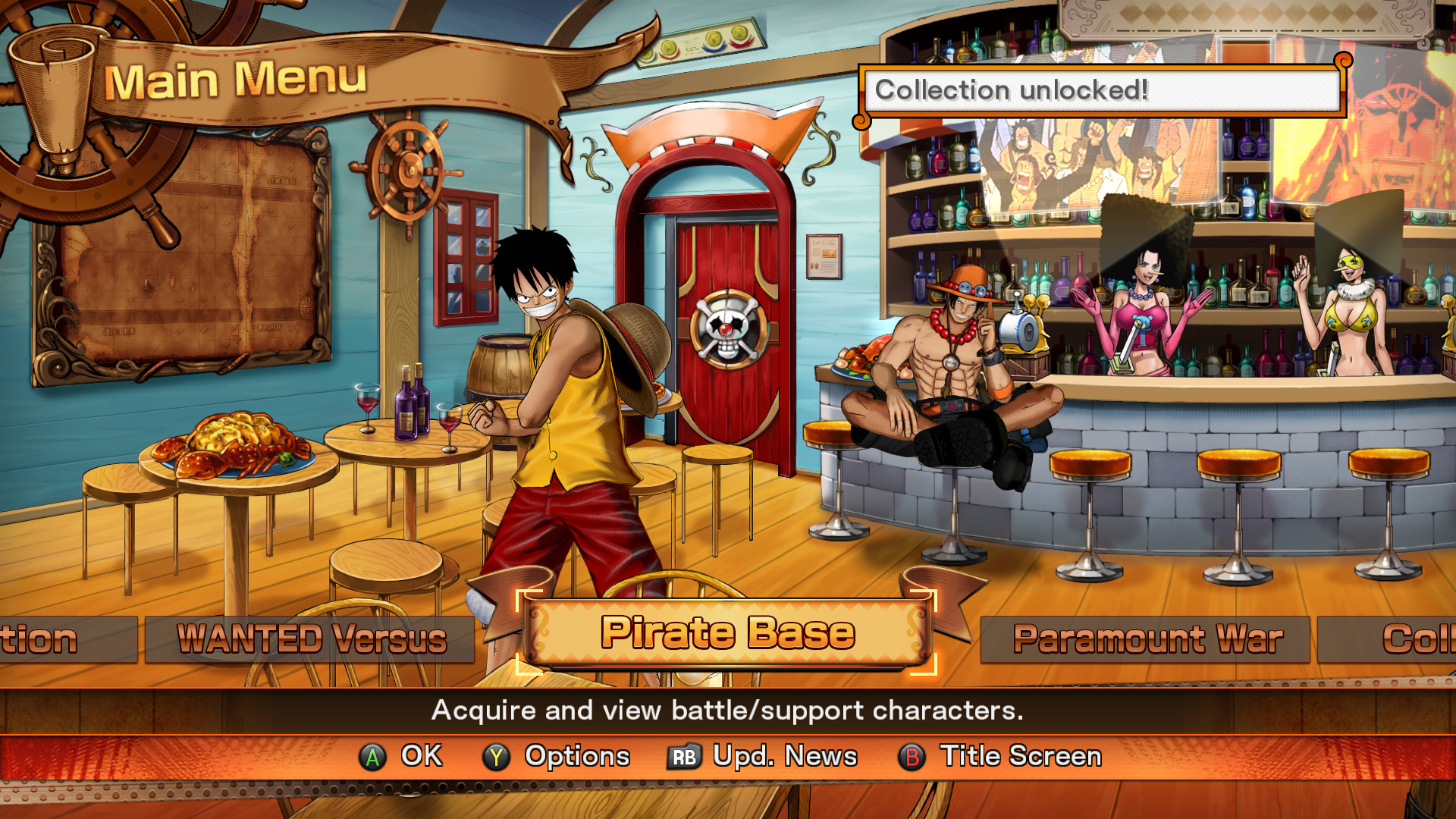 Các chế độ chơi One Piece: Burning Blood