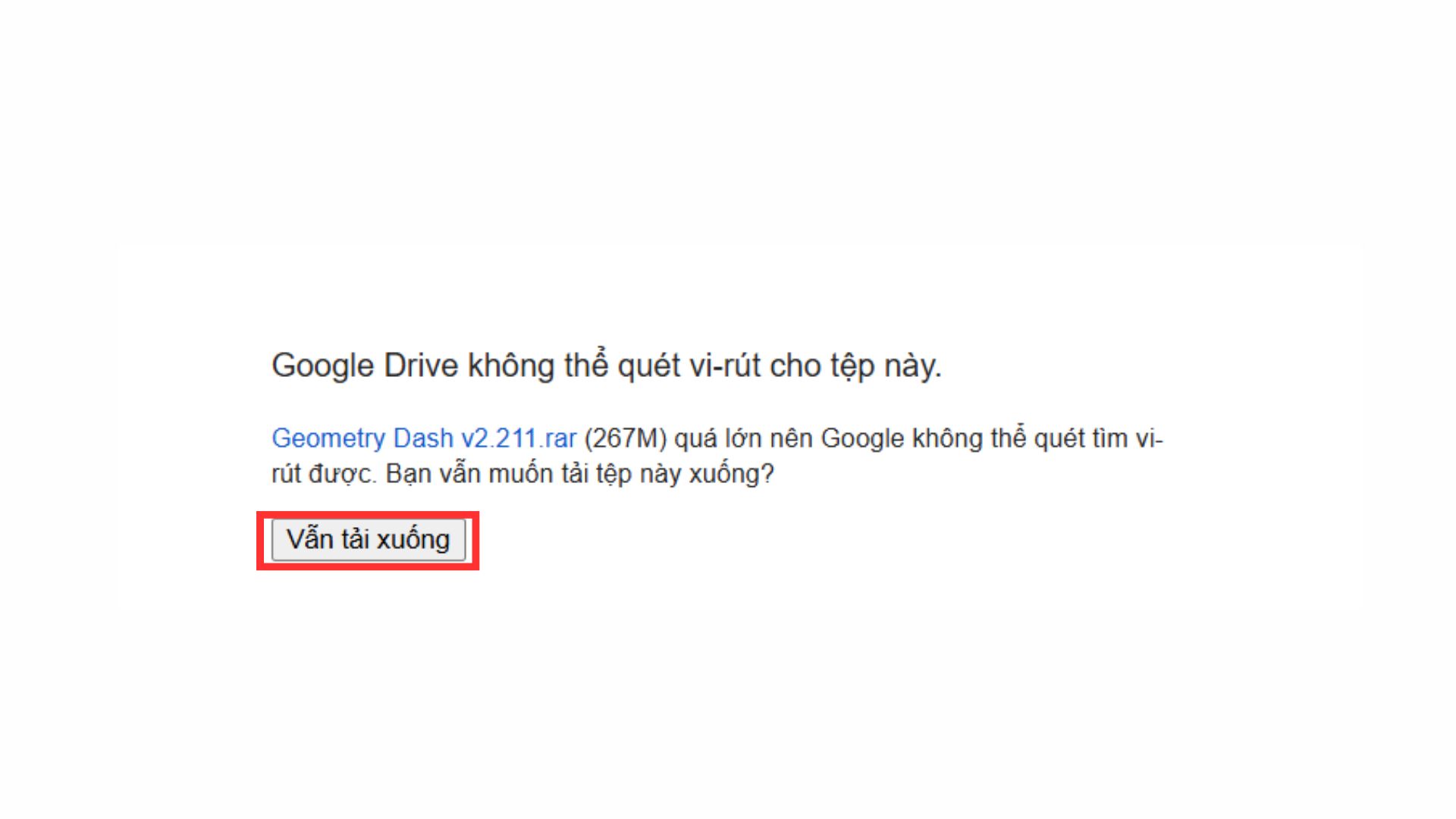 Tải file xuống