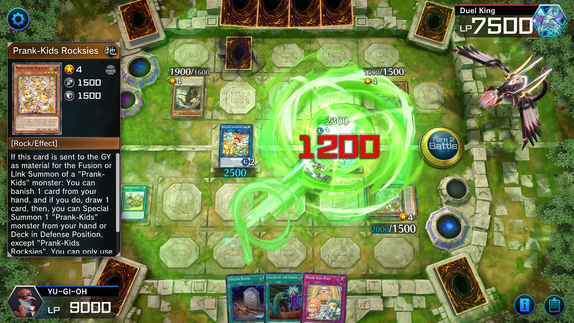YuGiOh gameplay