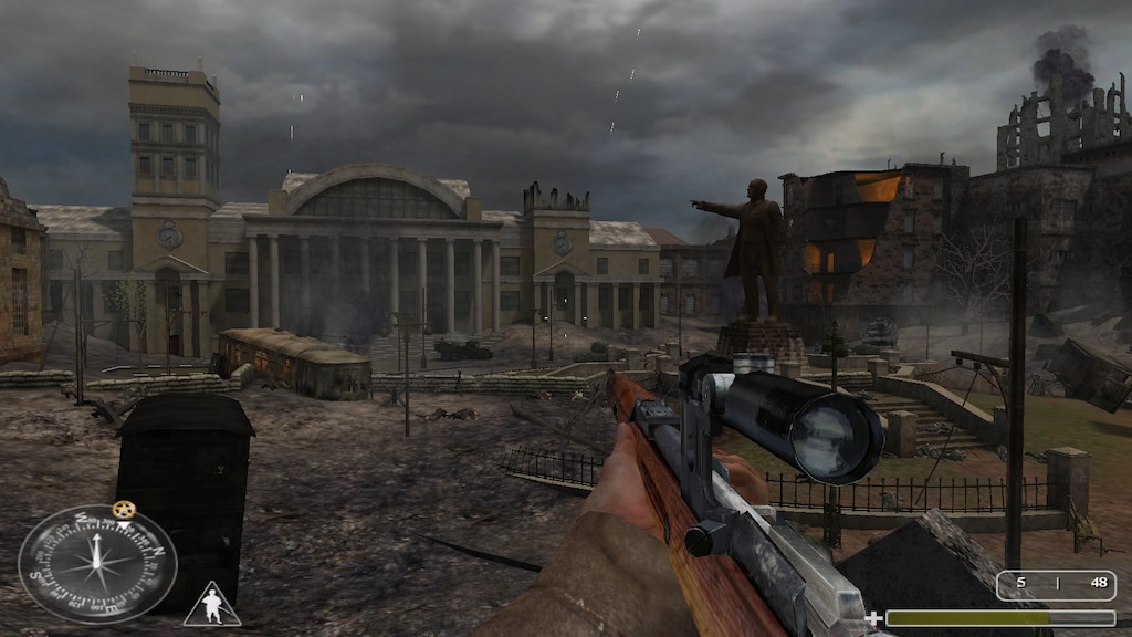 Cách chơi game Call Of Duty 1