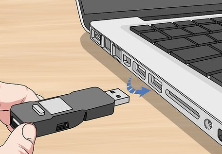 Plug the USB