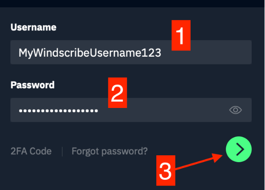 Log in your VPN 