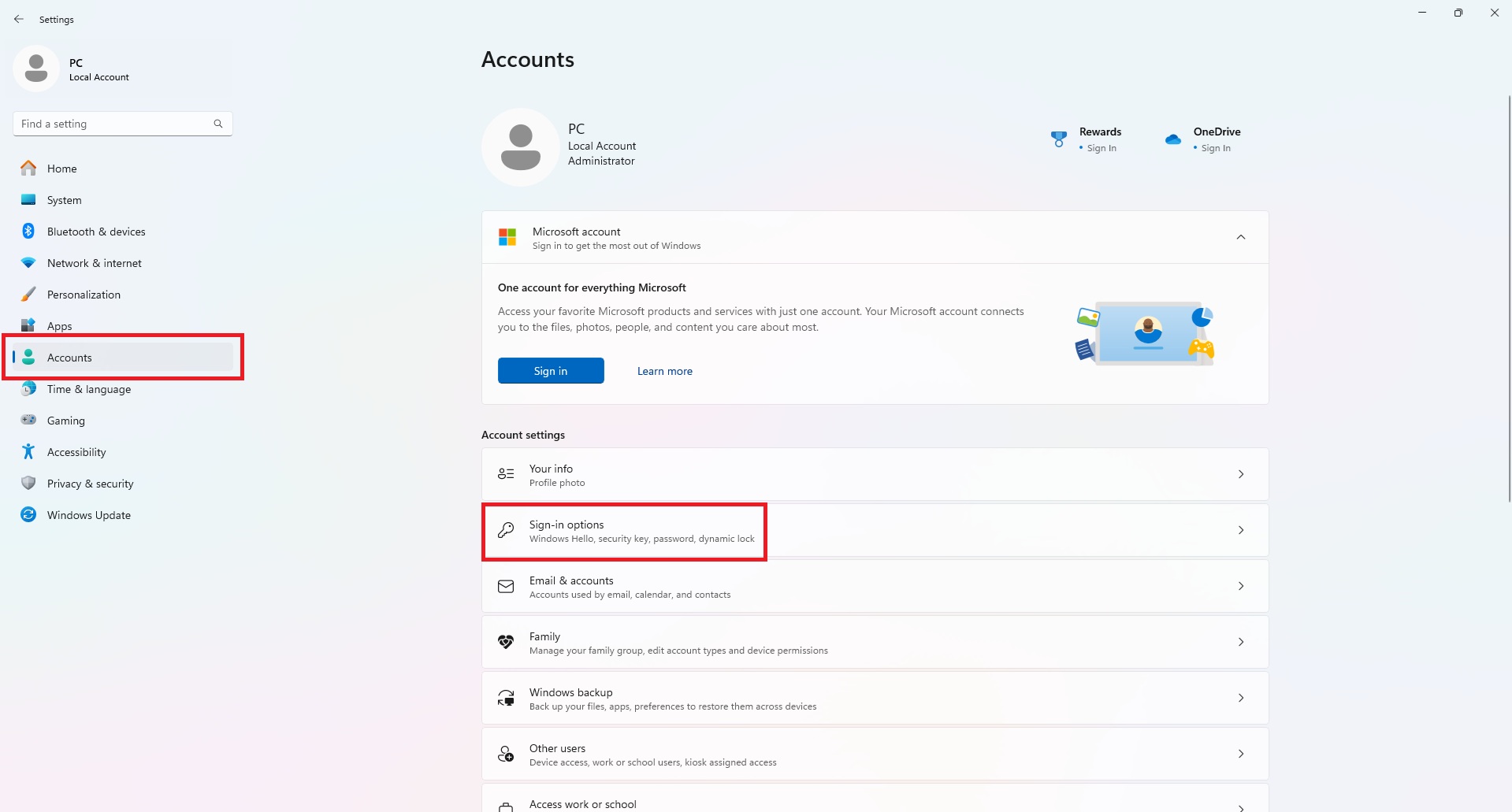 What is Windows Hello? Secure Sign-In Without Passwords (2025) 3 Settings Accounts ign in options.