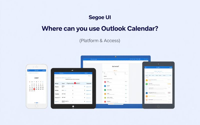What Is Outlook Calendar? A Complete and Practical Guide for 2025 2 Where can you use Outlook Calendar_ (Platform & Access)