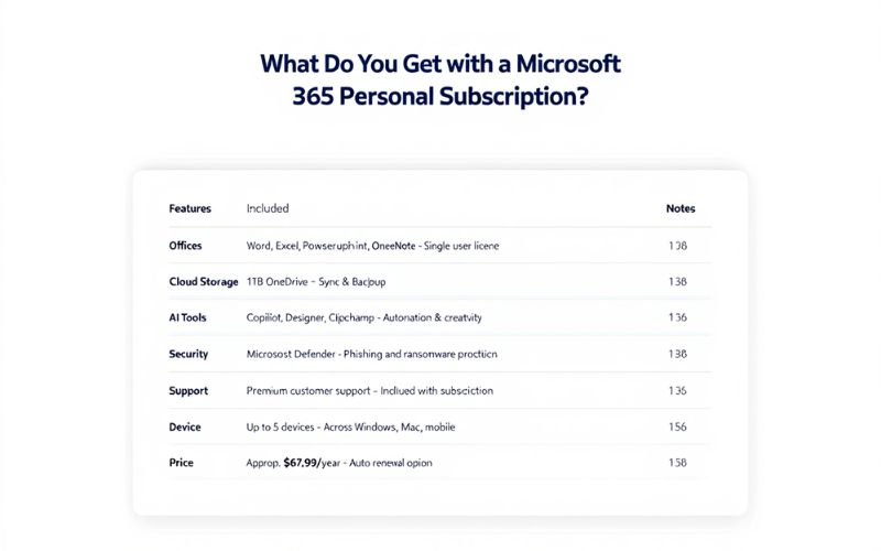 What is Microsoft 365 Personal? 2025 Guide for Individuals 1 Who Should Use Microsoft 365 Personal