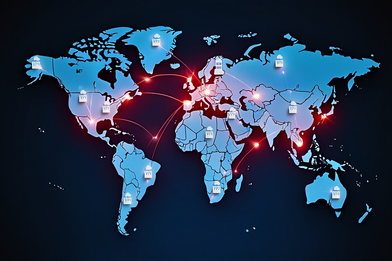 What is LAN vs WAN? Key Differences Explained for Everyday Users 1 WAN network connecting offices across different locations and countries