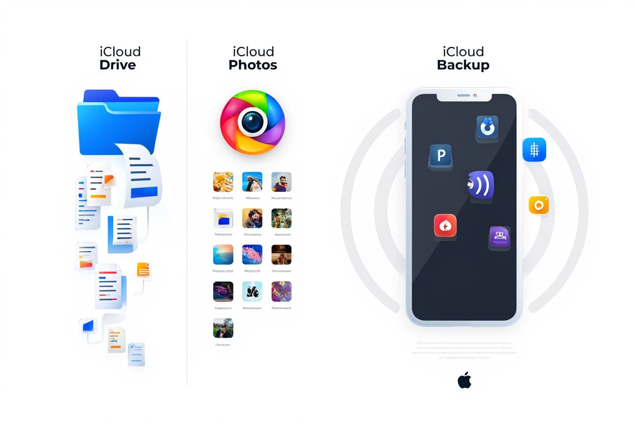 iCloud Drive vs iCloud Photos vs iCloud Backup