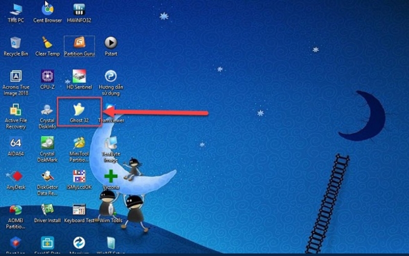 Detailed Guide to Ghost Win 7 Using USB with Images 6 Run Ghost 32