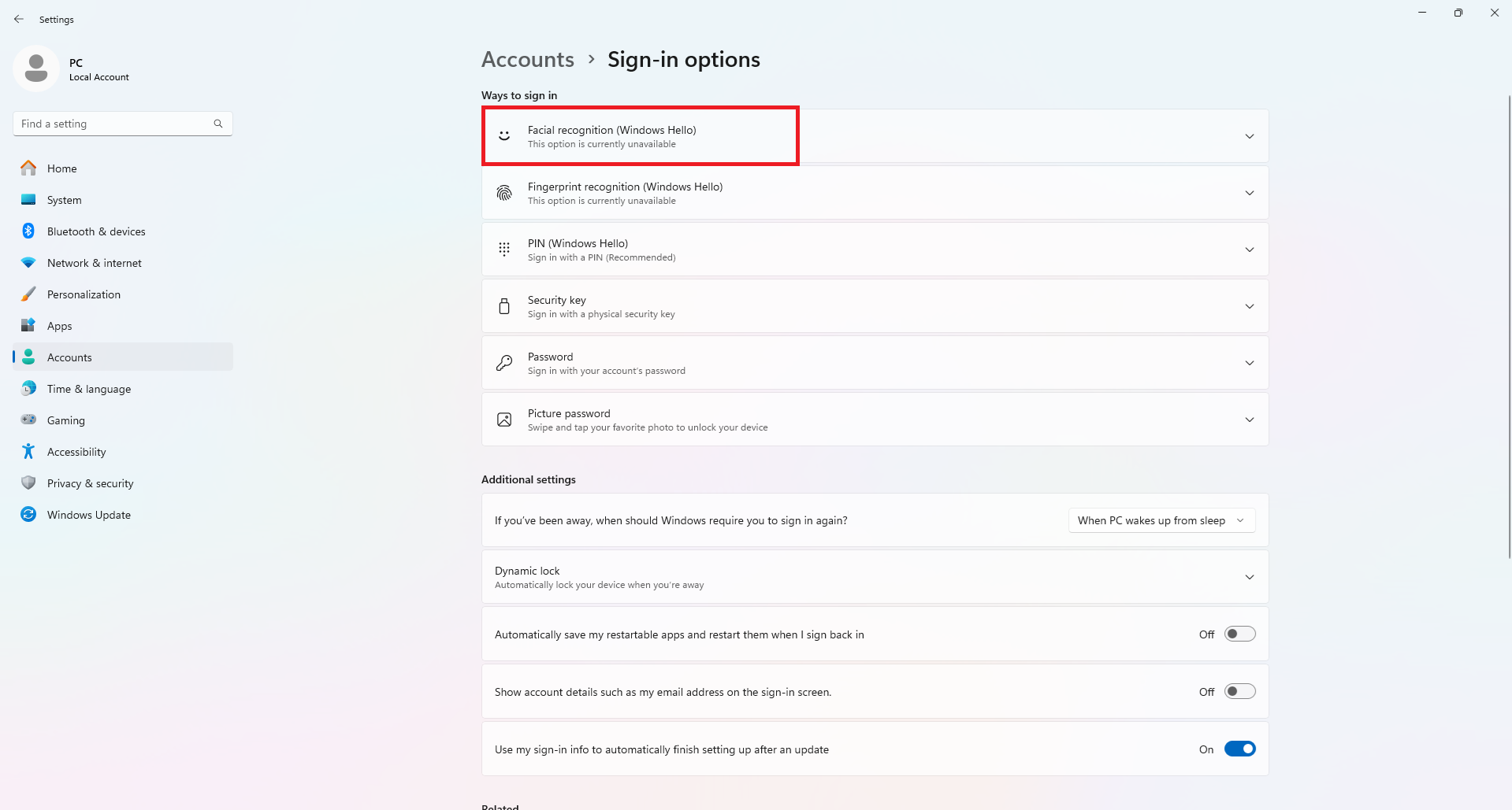 What is Windows Hello? Secure Sign-In Without Passwords (2025) 4 select your preferred sign-in method.