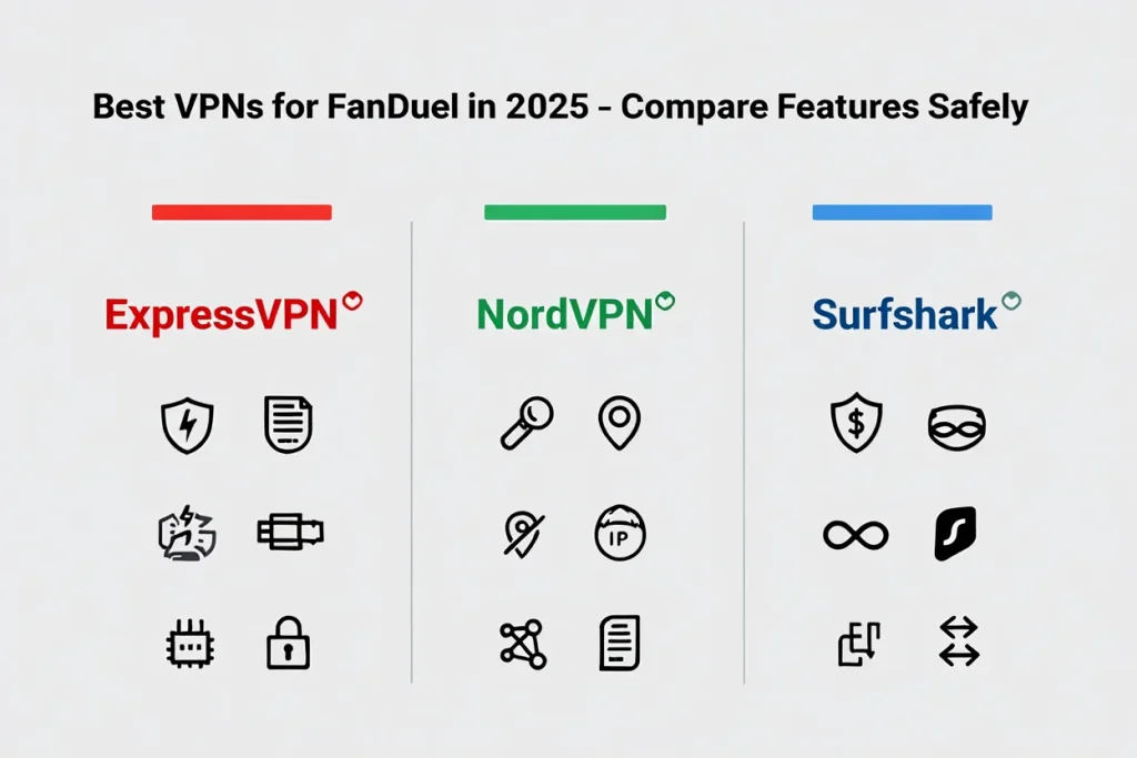 Best VPNs for FanDuel in 2025 
