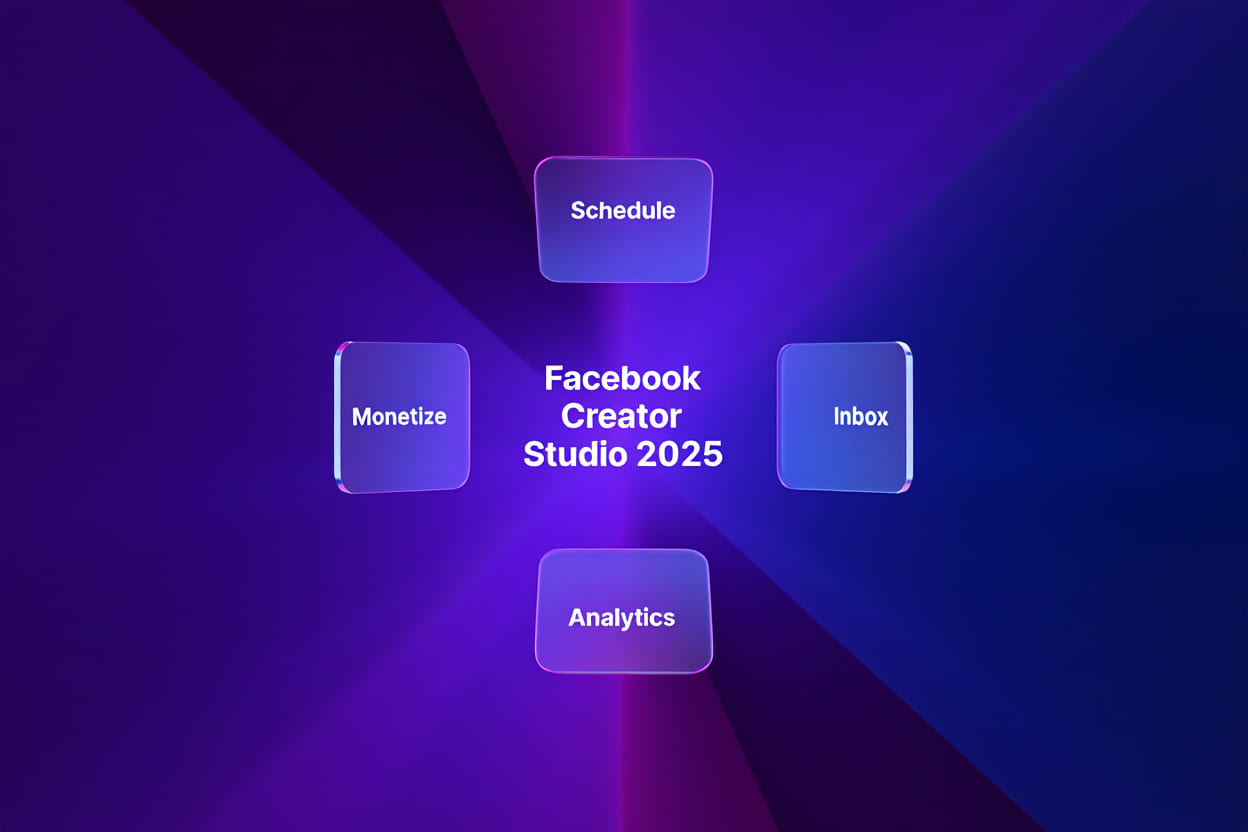 Facebook Creator Studio 2025 - Dashboard Power