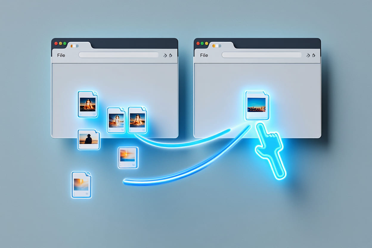 What Is File Explorer? Full Beginner’s Guide for Windows 2025 4 Managing files with drag and drop