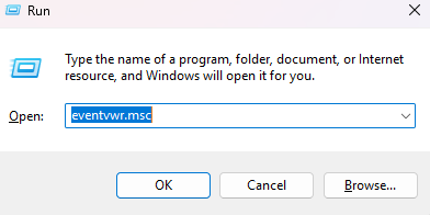Press Windows + R