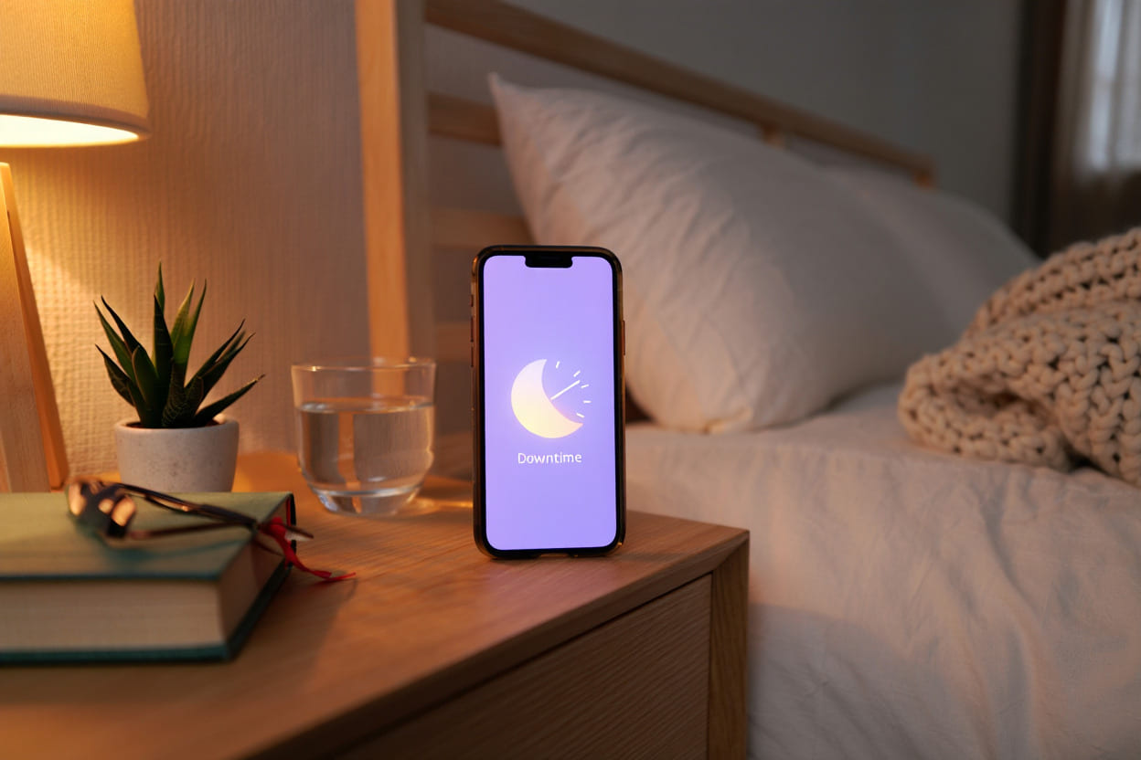 Screen Time Downtime Routine