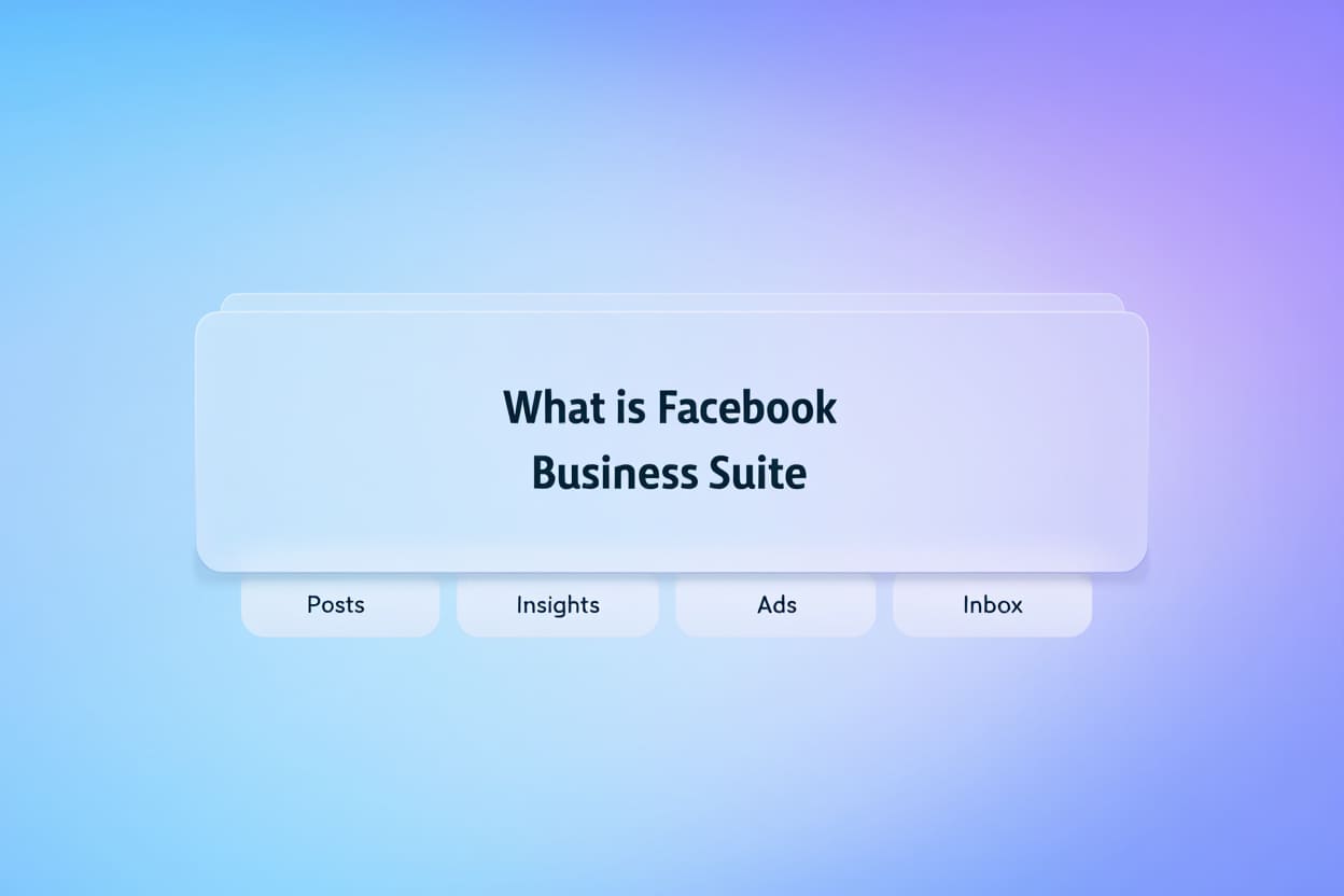 What is Facebook Business Suite