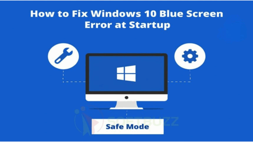 Windows 10 blue screen thumbnail illustration