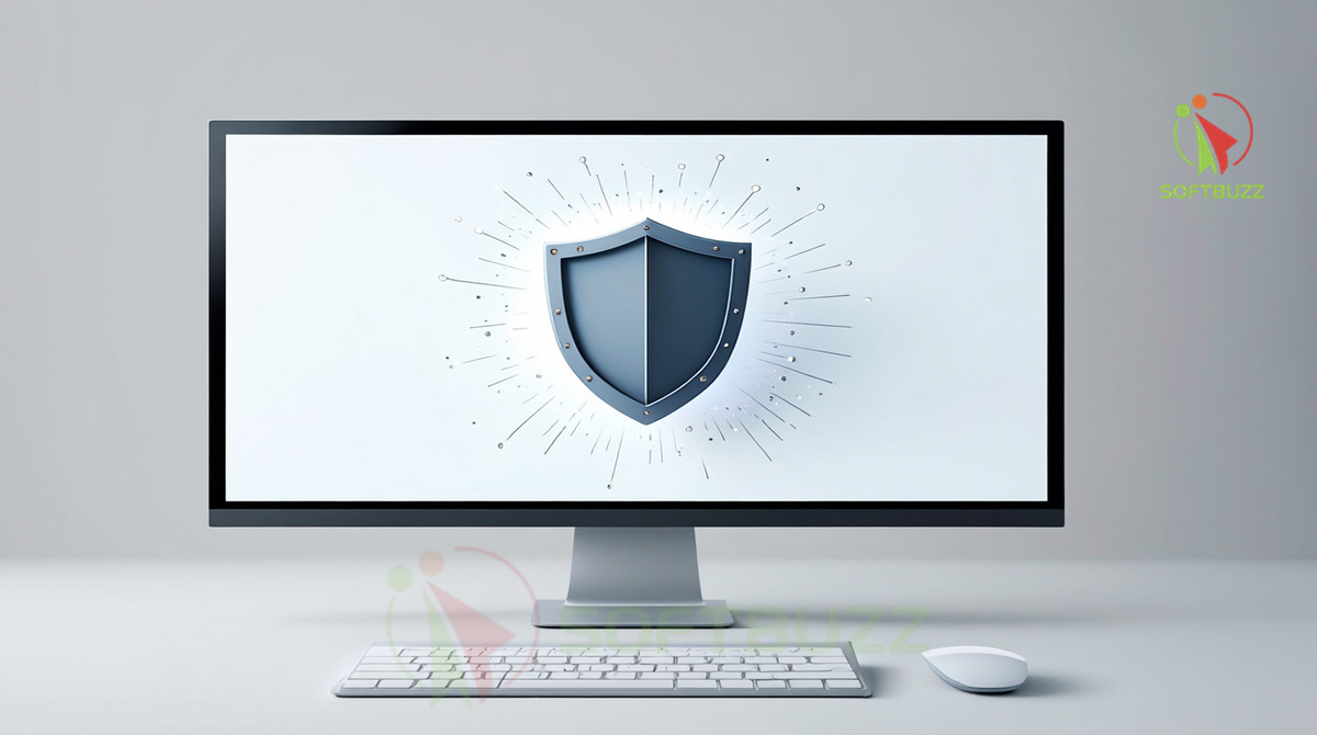 Antivirus protection illustration