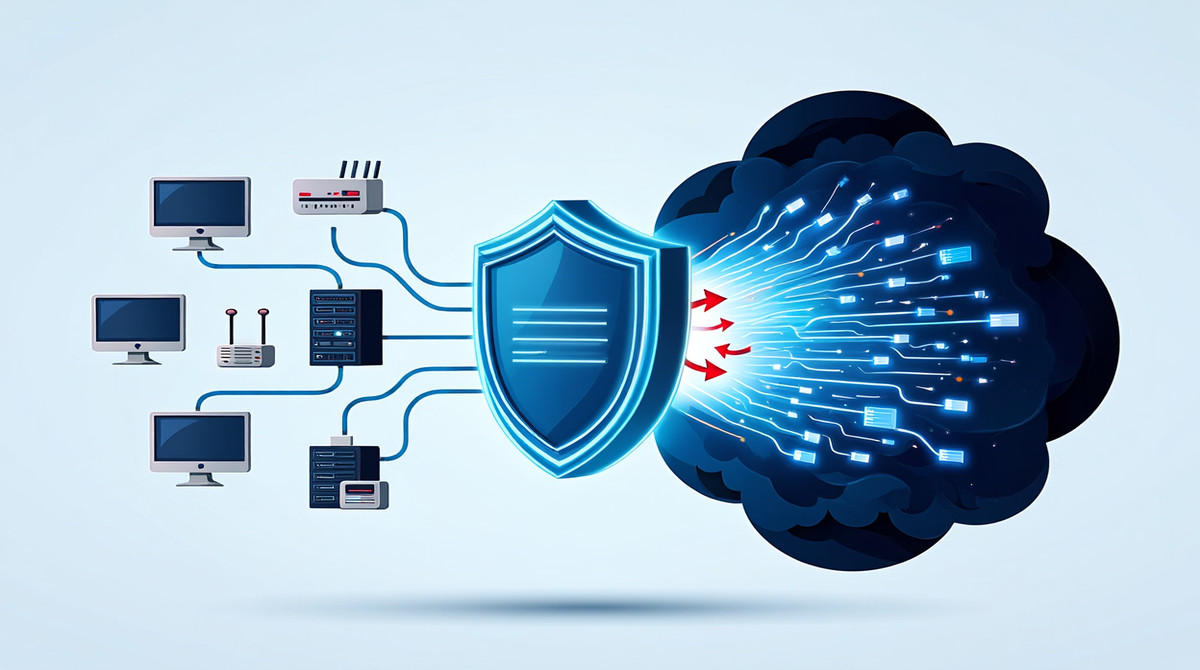 Shield filtering internet traffic
