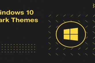 Windows 10 themes preview illustration